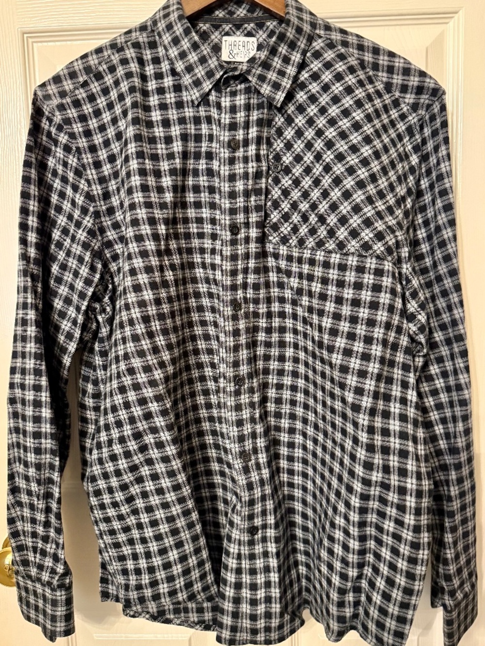 Men's button down shirt